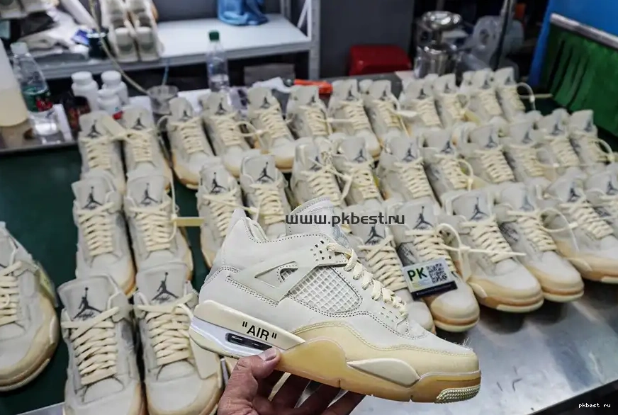 JORDAN SAIL OFF-WHITE TO READY SHIP RETRO MATERIALS RETAIL 4 0602